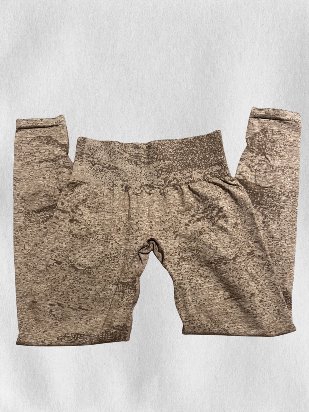 NVGTN Heathered Brown High-Waist Leggings